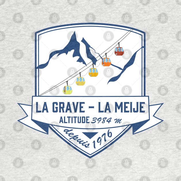 La Grave La Meije white by leewarddesign